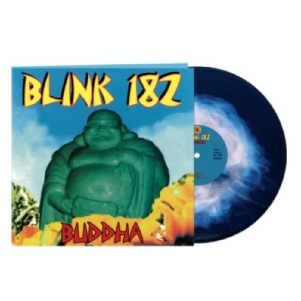 Blink 182 Buddha LP ~ Limited Edition Colored Vinyl (Blue & White Haze) ~Sealed!